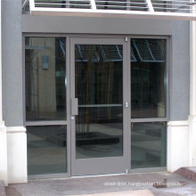 Lowes used exterior hinges door chinese style standard size aluminum alloy single swing  door
